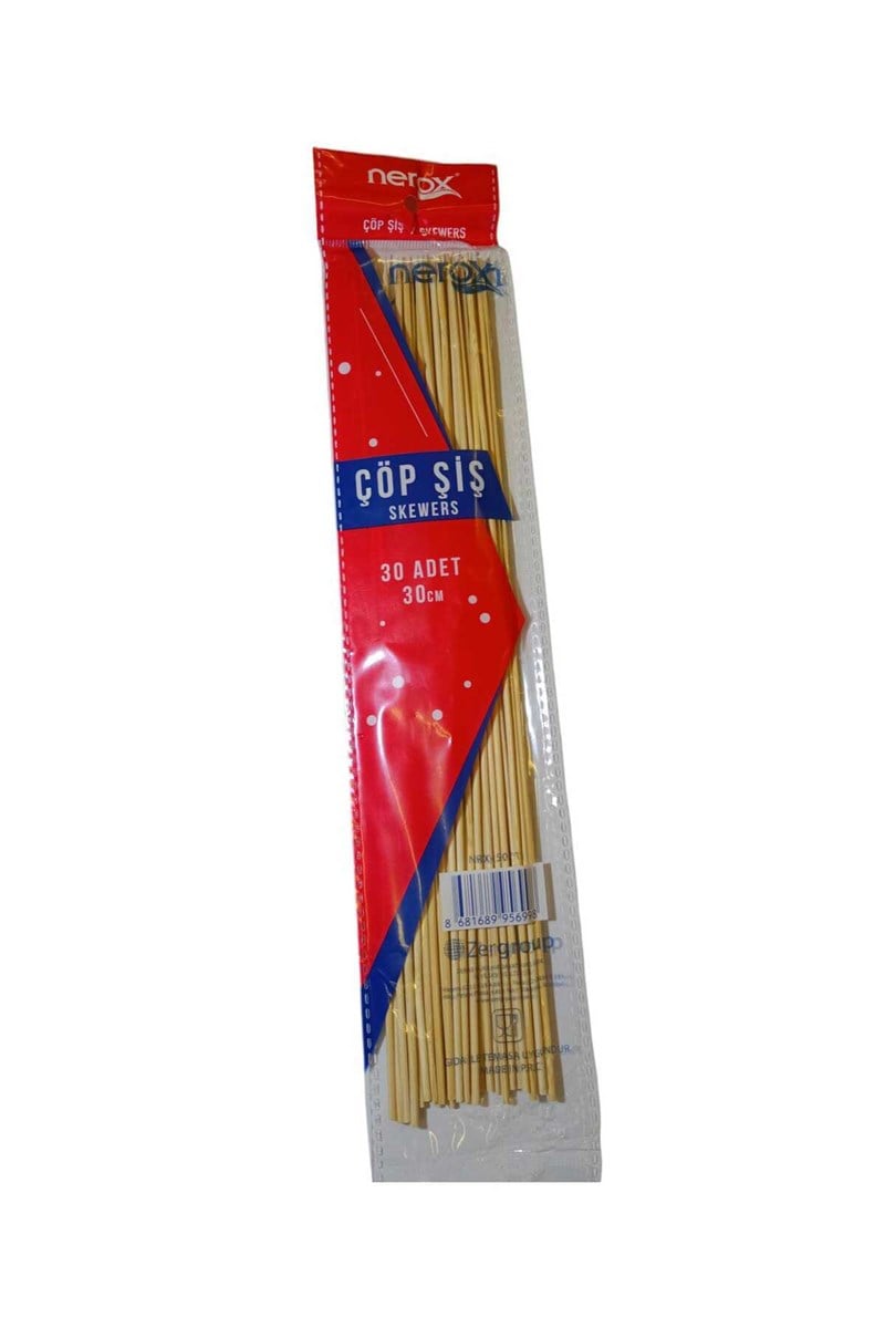 Çöp Şiş- Nerox Nrx-5051 30cm 30'lu