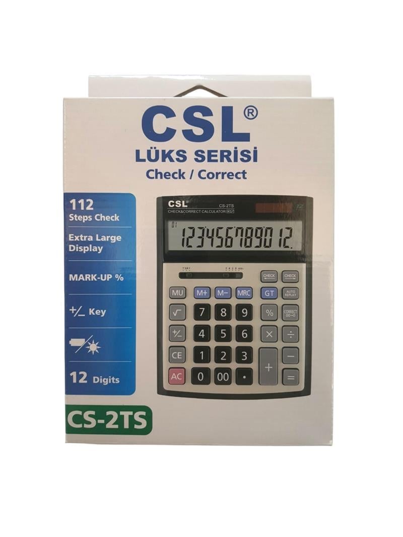 CSL Hesap Makinesi CS-2TS Masa Tipi