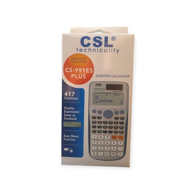 CSL Hesap Makinesi CS-991ES Plus Fonksiyonlu