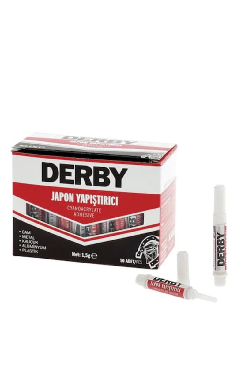 Derby 1.5gr Japon Yapıştırıcı 50'li Paket