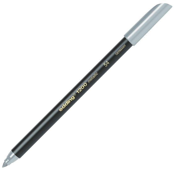 Edding Grafik Kalemi Ed1200 Metalik Gümüş