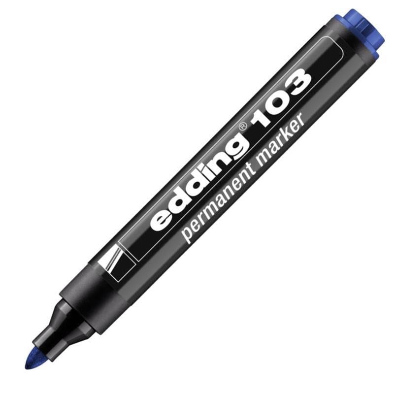 Edding Markör Kalem 103 Mavi 10'lu Paket