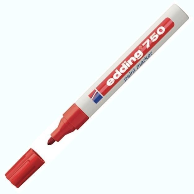 Edding Markör Kalem Boya Dekor. Kırmızı (e750)