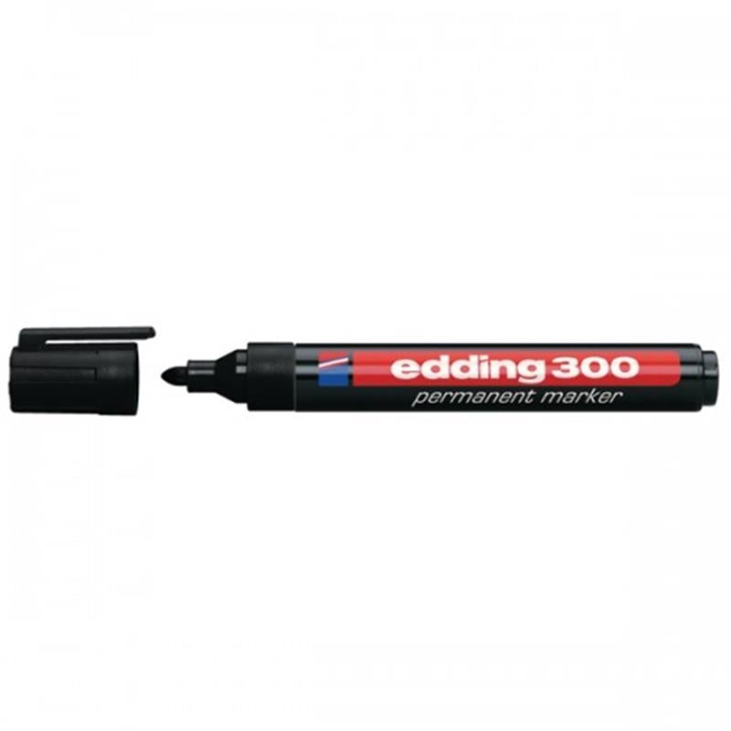 Edding Markör Kalem Siyah (e-300) 10'lu Paket