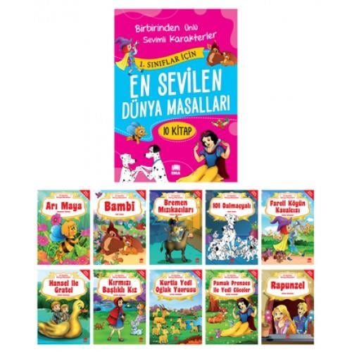 En Sevilen Dünya Masalları 10 Kitap / EMA Genç