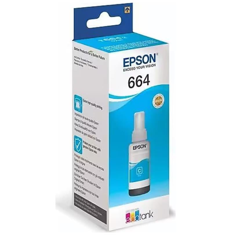 Epson Mürekkep Tüpü T6642 L200 Cyan 70ml