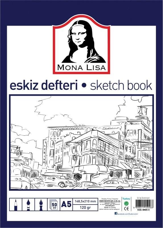 Eskiz Defteri- A5 120 Gr 50 Yp