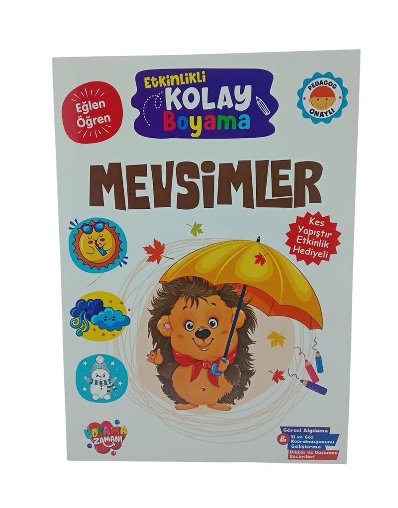 Etkinlikli Kolay Boyama Mevsimler