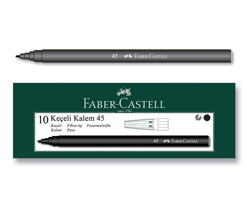 Faber Castell 10 Keçeli Kalem 5061 155002