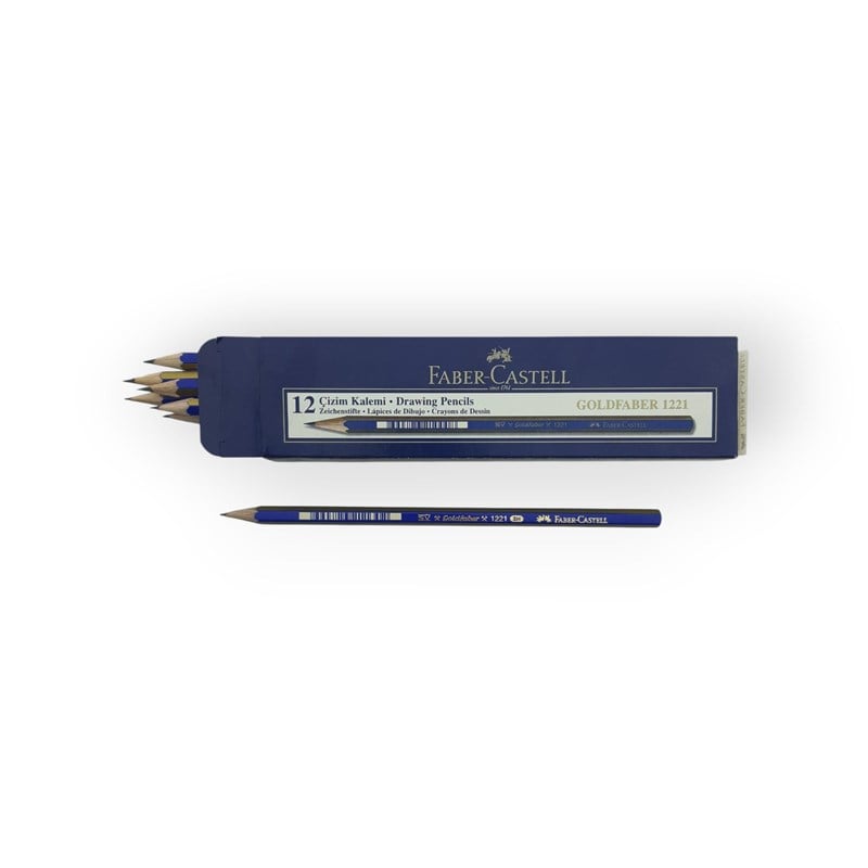 Faber Castell Goldfaber 1221 3H Dereceli Kalem 12'li Paket