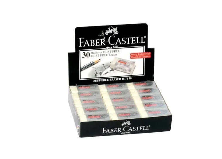 Faber Castell Jimnastik Pvc-free Silgi 30'lu Paket