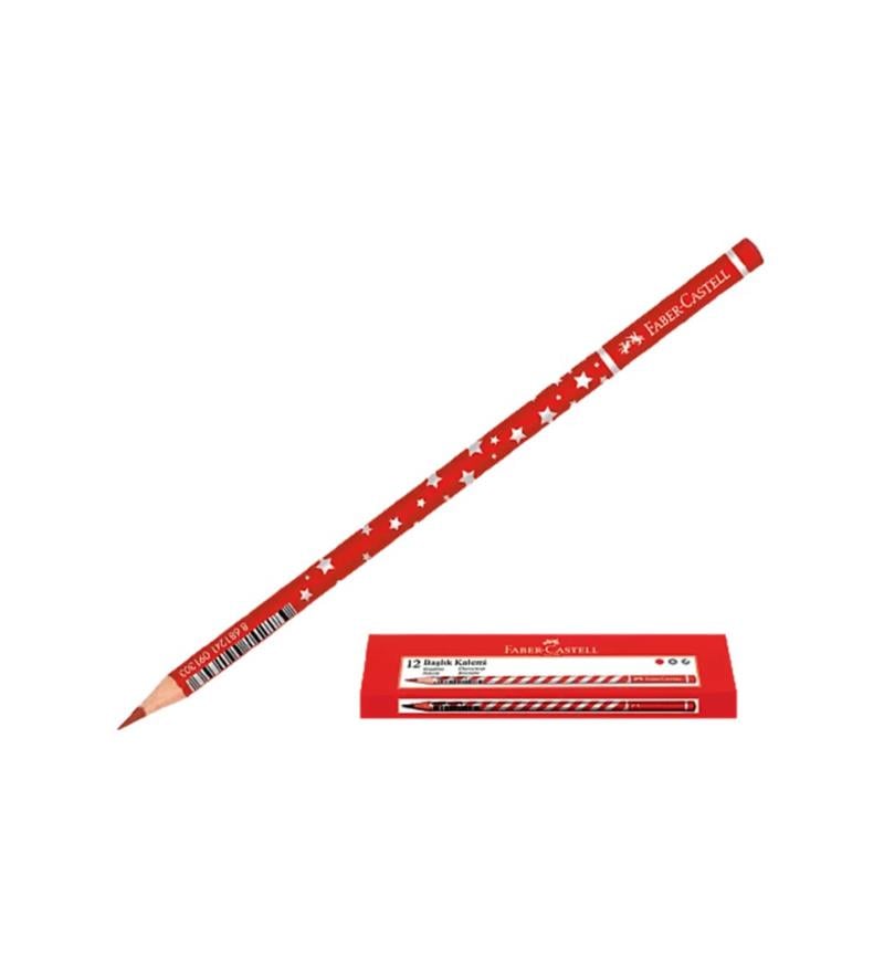 Faber Castell Kurşun Kalem Yıldız Kırmızı 12’li Kutu