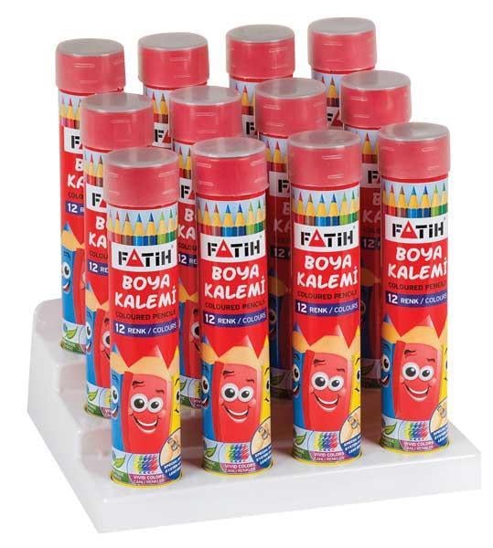 Fatih Kuru Boya 12 Renk Tam Boy Tüp