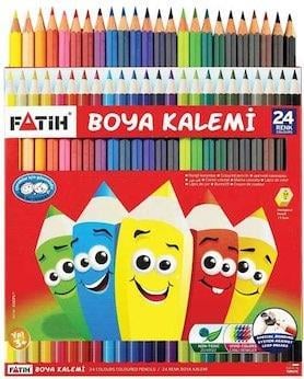 Fatih Kuru Boya 24 Renk Tam Boy