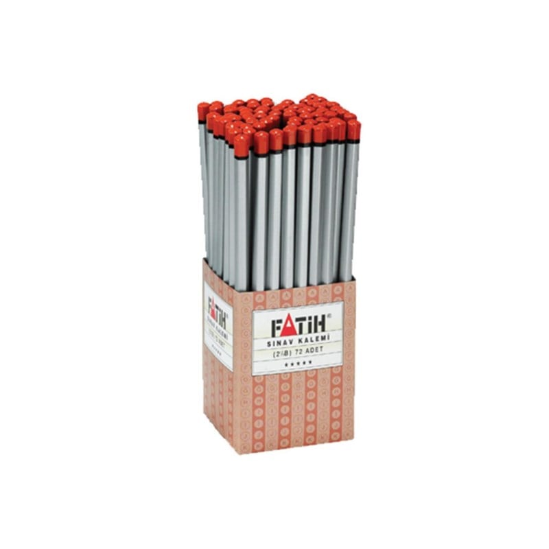 Fatih Sınav Kurşun Kalemi 2.5B x 72'li  Paket