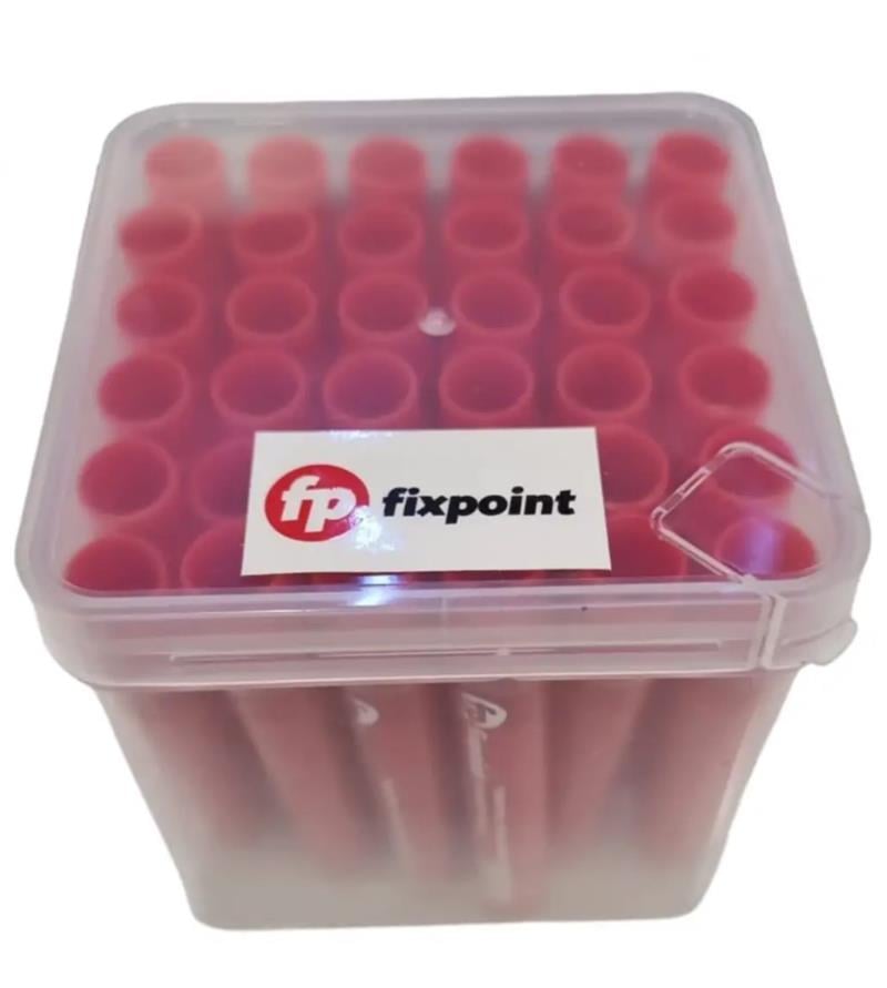 Fixpoint Tahta Kalemi Kartuşu Kırmızı 36'lı Stand