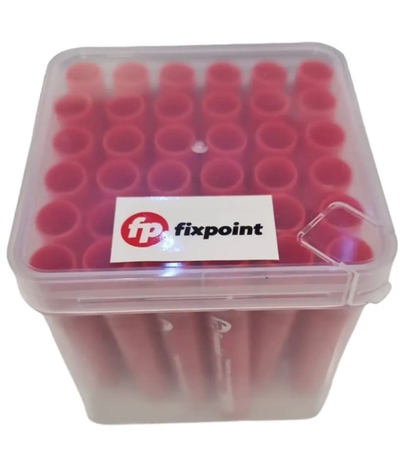 Fixpoint Tahta Kalemi Kartuşu Kırmızı 36'lı Stand