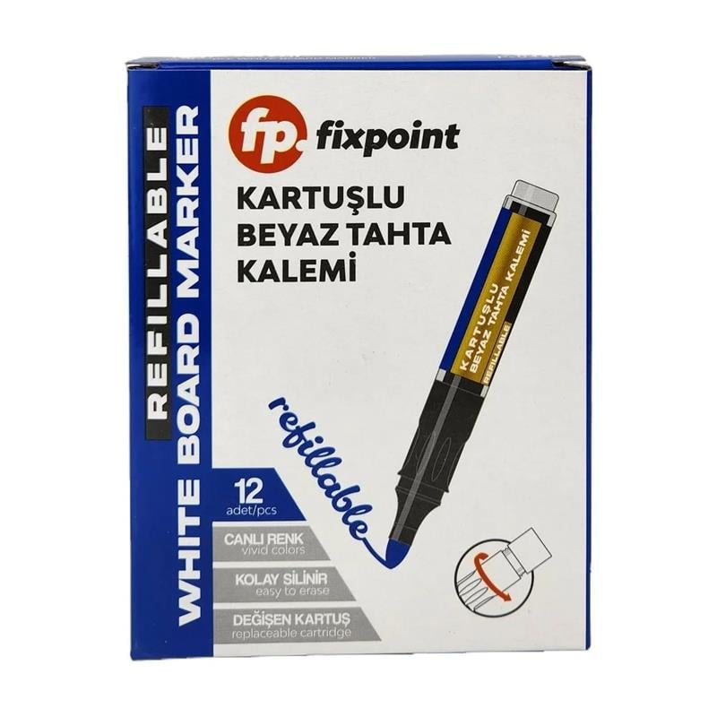 Fixpoint Tahta Kalemi Mavi 12'li Paket