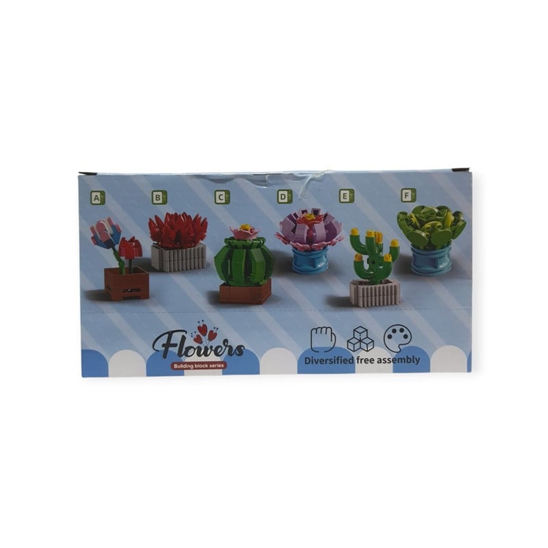 Flowers Lego Çiçek Kaktüs Yapım Seti 