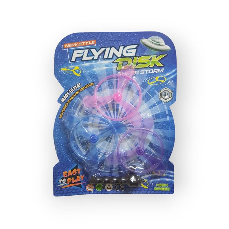 FLYİNG DİSK 3'LÜ UÇAN PERVANE OYUNCAK