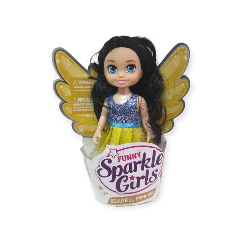 Funny Sparkle Girls Işıltılı 12 cm Mini Peri Bebek
