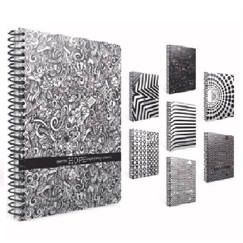Gıpta Hope Defter Spiralli Karton Kapak 18,5x26 100 Yaprak Kareli