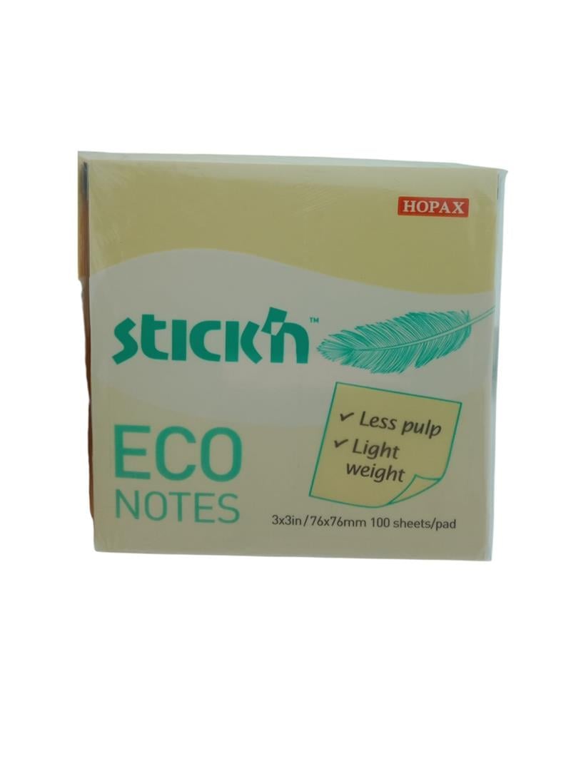 Gıpta Stick'n Post-it Pastel Sarı 76x76 100 yp 12'li Paket
