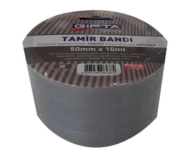 Gıpta Tamir Bandı Askılı 50 mm x 10 m Gri F2705