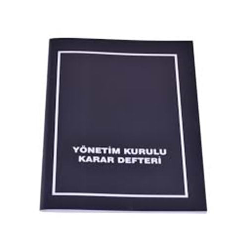 Gülpaş Yönetim Kurulu Karar Defteri