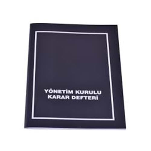 Gülpaş Yönetim Kurulu Karar Defteri