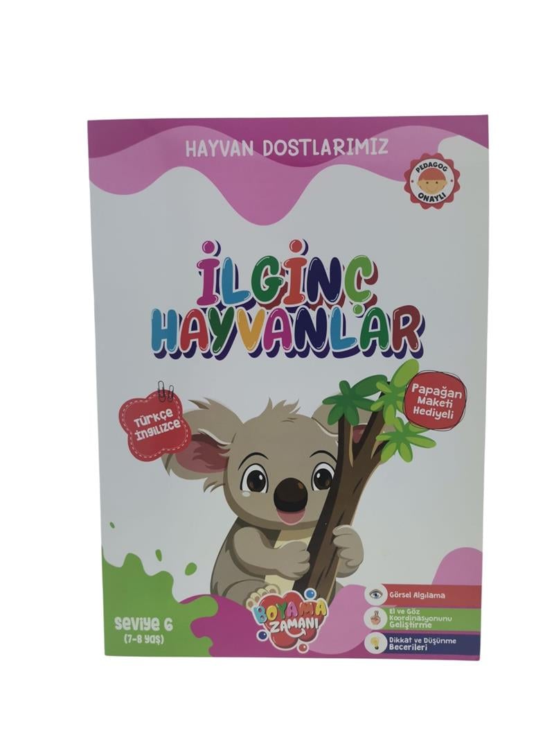 Hayvan Dostlarımız İlginç Hayvanlar Seviye 6 7-8 Yaş