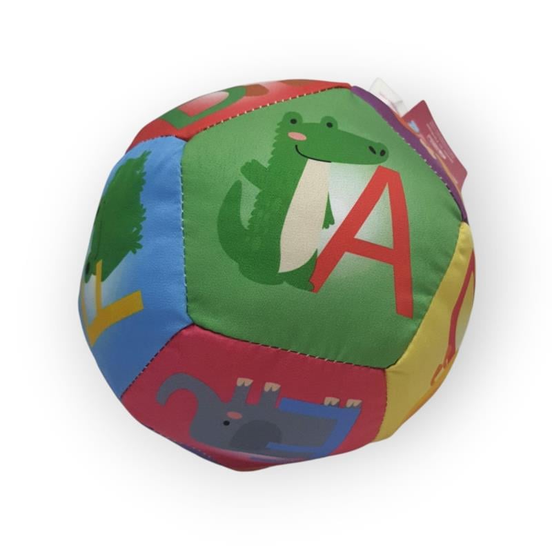 HAYVAN FİGÜRLÜ BEŞGEN BEZ TOP 17 CM