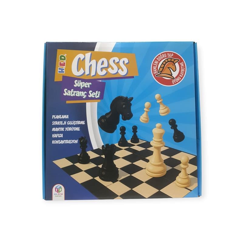 Hed Chess Ahşap Satranç Takımı 1352