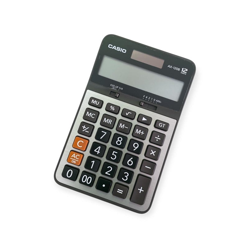 Hesap Makinesi- Casio Ax-120b Masaüstü 12 Hane