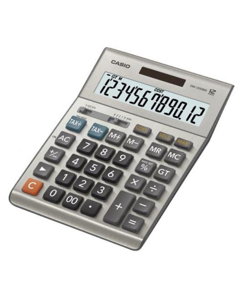 Hesap Makinesi- Casio Dm-1200fm 12 Hane