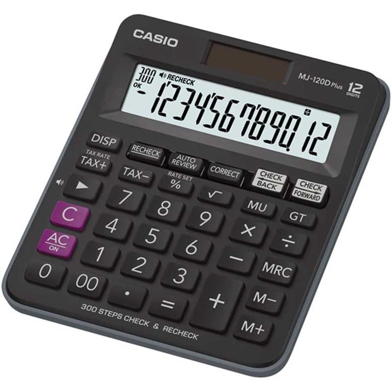 Hesap Makinesi- Casio Mj-120d Plus Masaust 12 Hane