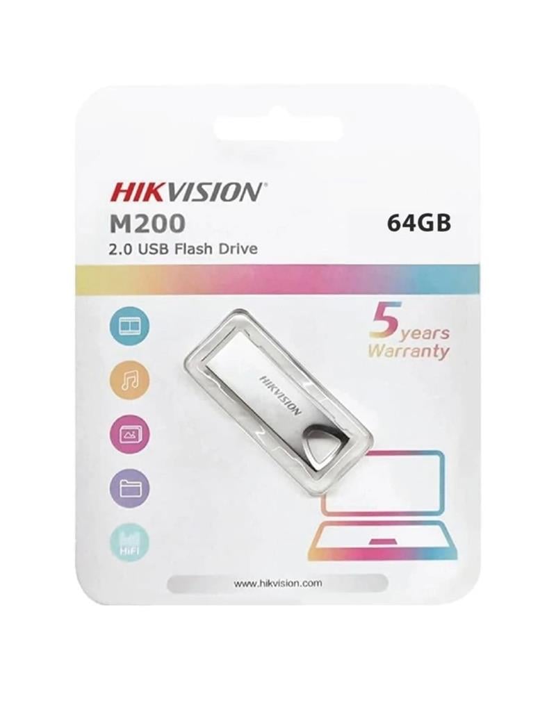 Hikvision Bellek 64GB USB 2.0 M200/64G