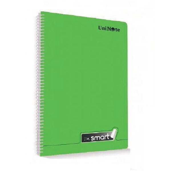 I'am Smart Plastik Kapak Spiralli 40 Yaprak Çizgili A4 Defter 12'li Paket