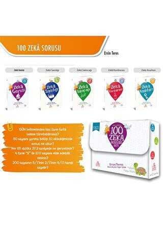 Kafa Patlatan 100 Zeka Sorusu Seti 5 Kitap Set / Nesil Çocuk Yayınları Ersin Teres