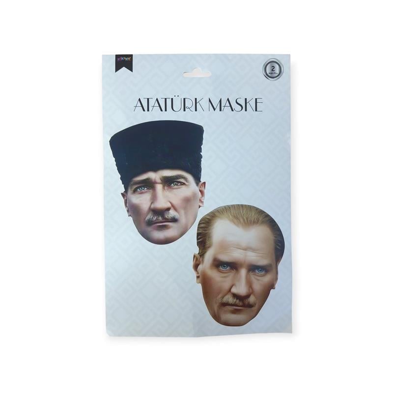 Kikajoy Atatürk 2'li Maske Seti