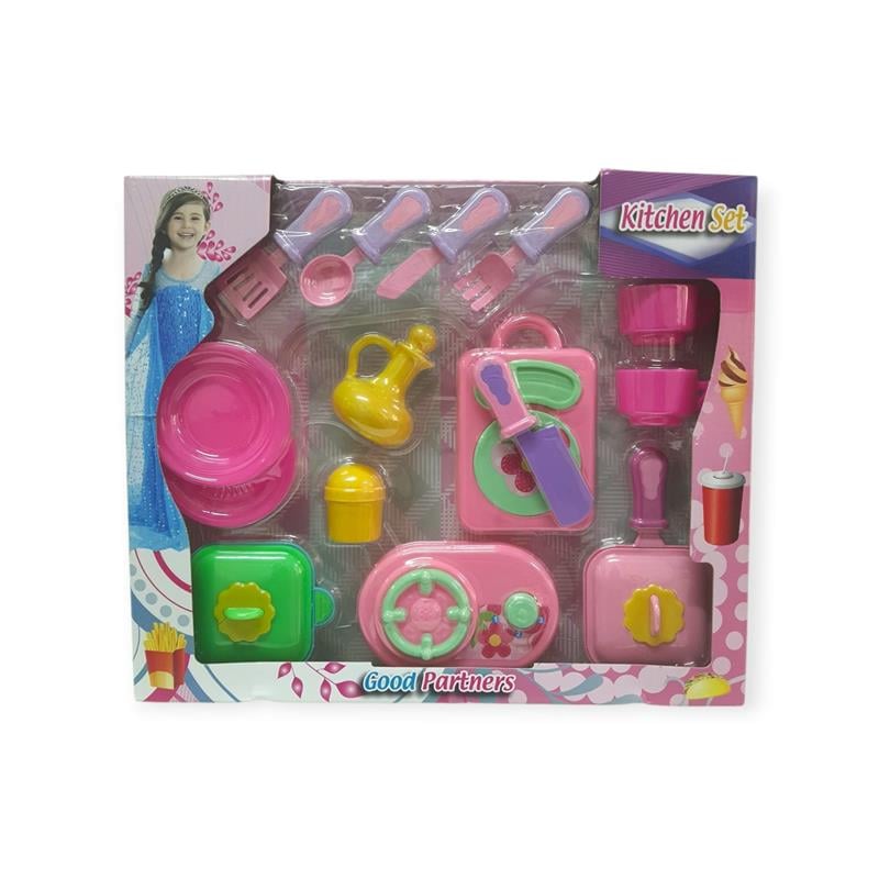 King Toys Renkli Ocak Set 