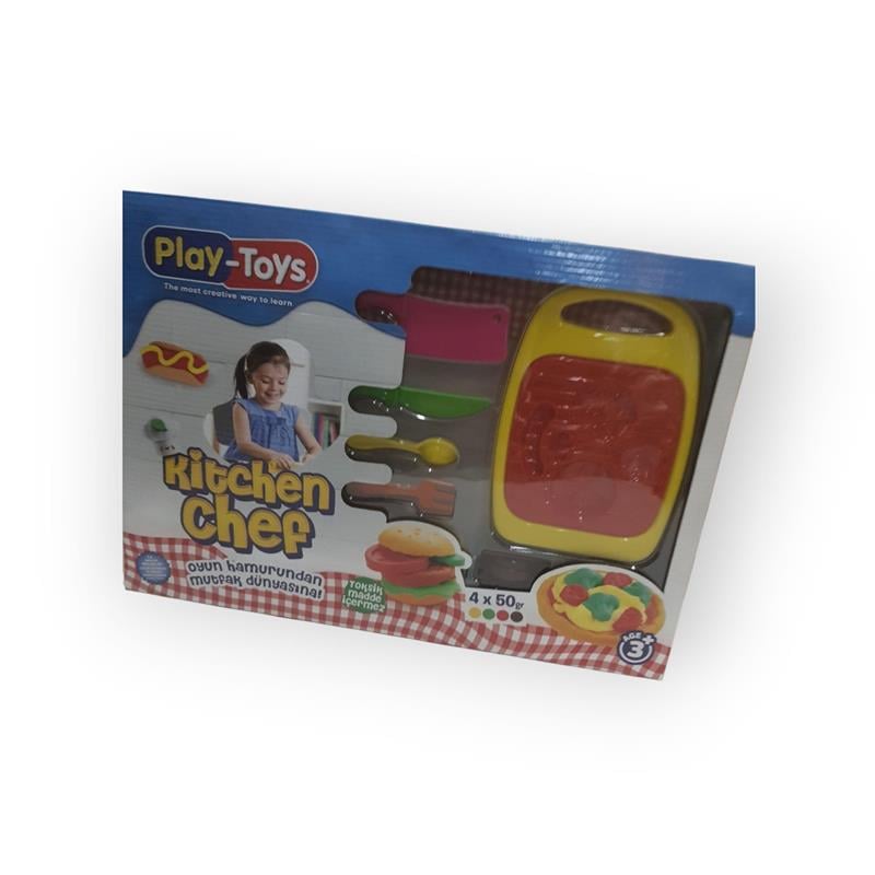 KİTCHEN CHEF OYUN HAMURU MUTFAK SETİ PLAY TOYS 
