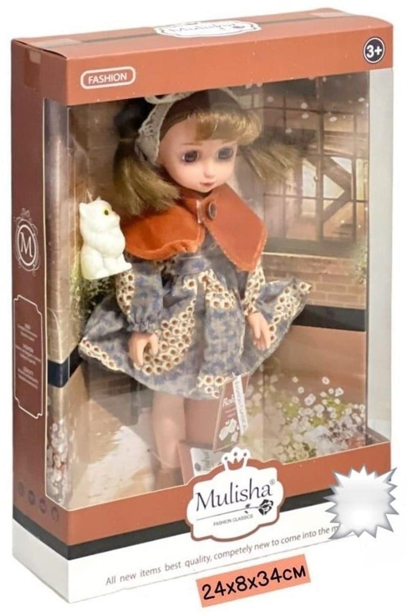 Klasik Moda Aksesuarlı Oyuncak Bebek Ctoy-qj105c 