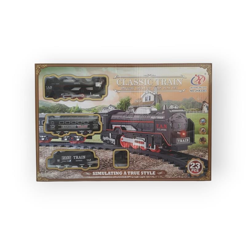 LOKOMOTİF TREN SETİ 23 PARÇA 