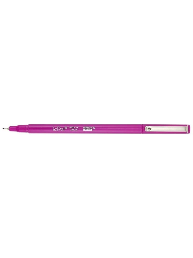 Marvy Le Pen 4300 0.4 Mm Extra Fine Uç Keçeli Kalem Metal Klipsli Pale Mauve