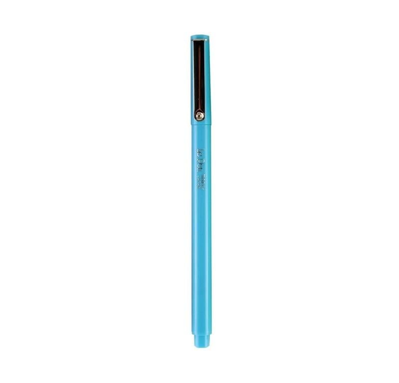Marvy Le Pen Extra Metal Klips-fl.blue Fineliner Kalem