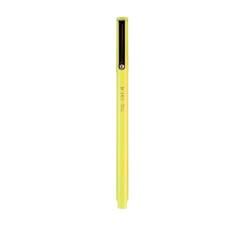 Marvy Le Pen Fineliner Extra Metal Klips Fl. Yellow