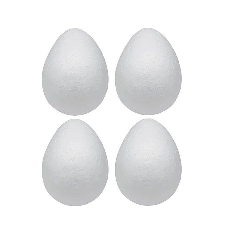 Mas Mileo Strafor Köpük  Figür - Yumurta - 8cm - 4'lü Paket 1861