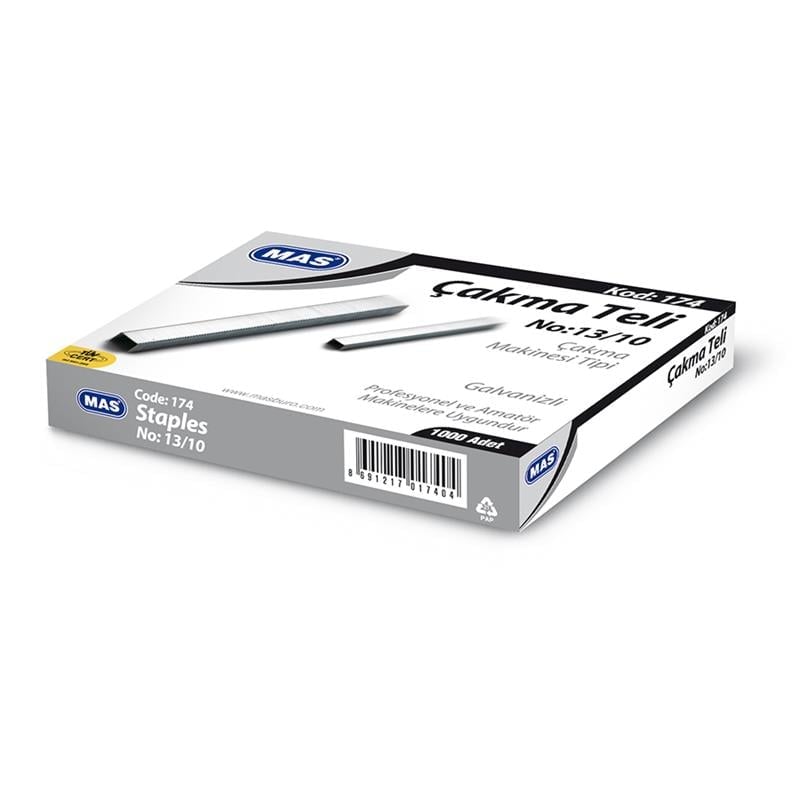 Mas Zımba Teli Çakma No:13/10 1000'li Paket