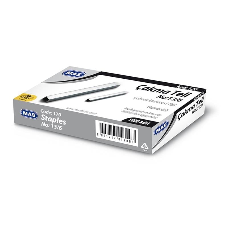 Mas Zımba Teli Çakma No:13/6 1200'lü Paket